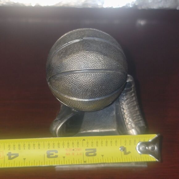 Basketball Silver Resin Trophy Bust Sports Gift Basketball Player Team Player - Picture 12 of 12